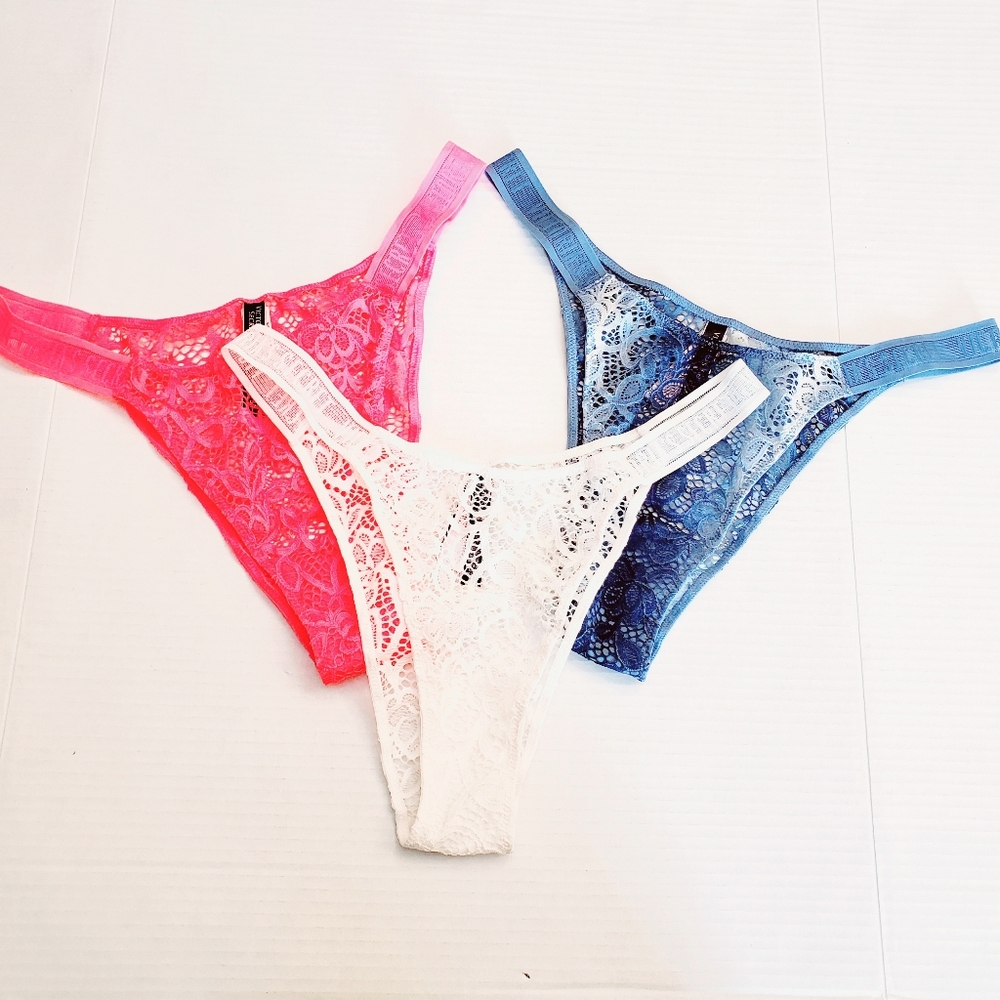 Victoria's Secret Very Sexy Cheeky Set 3 Panty XL